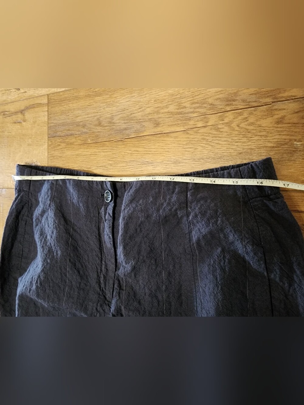 $289 OSKA 3 Barrel Wide Leg US 14 EUROPE MADE Pinstriped Cotton Baggy Pants 522 - Picture 9 of 13